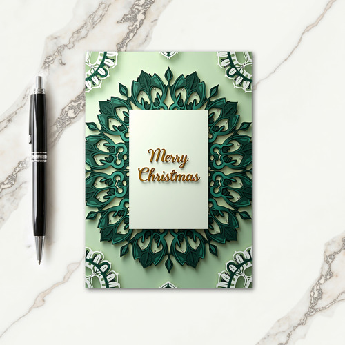 Layered Christmas Card