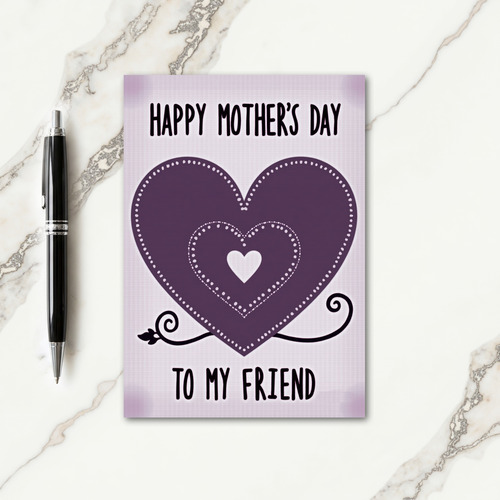 Layered Heartfelt Mothers Card