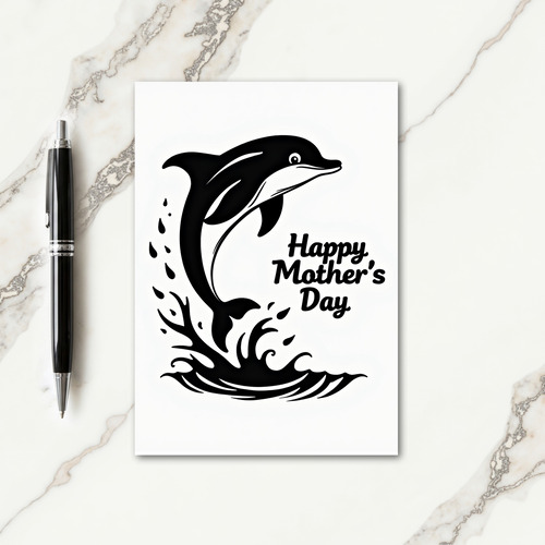 Leaping Joyful Mothers Day Card