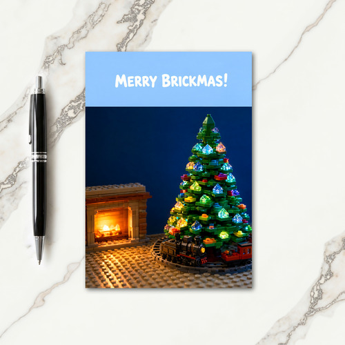 Lego Christmas Card