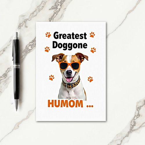 Leopard Print Doggone Card