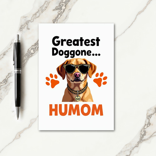 Leopard Pup Humom Card