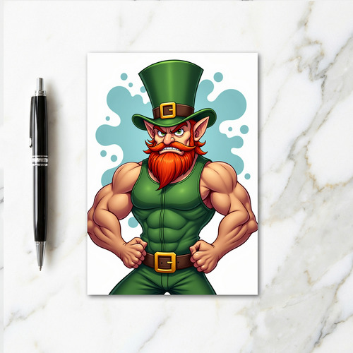 Leprechaun Hero Awesome Card