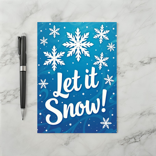 Let It Snow Card