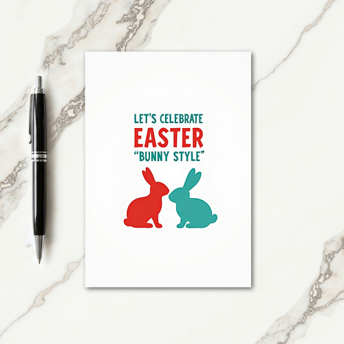 Lets Celebrate Easter Card