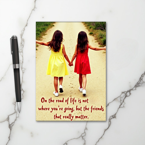 Life Is Better With Friends Card