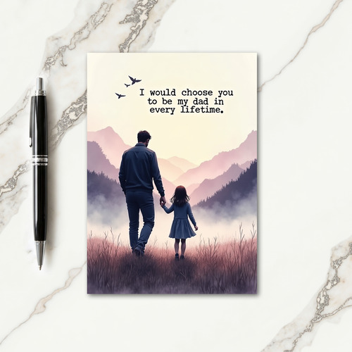 Lifetime Bond Fathers Day Art Card