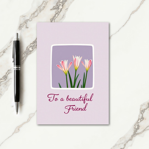 Lilac Mothers Day Friend Card