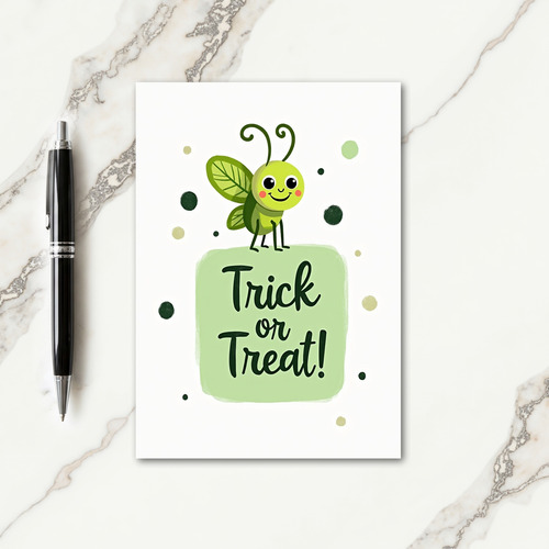 Little Bugs Treat Card