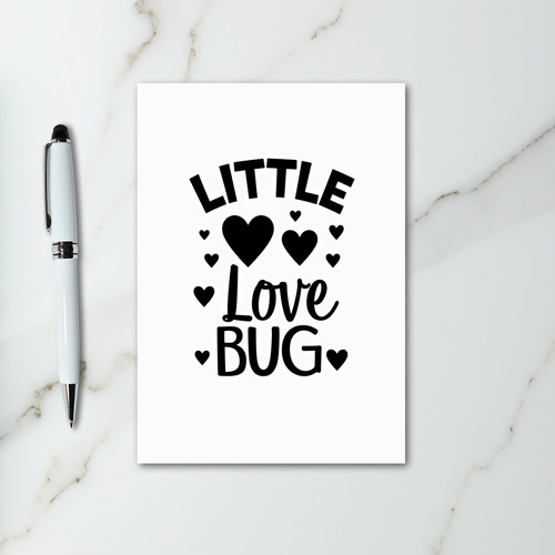 Little Love Bug Baby Card