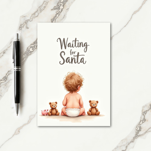 Little Ones First Christmas Card