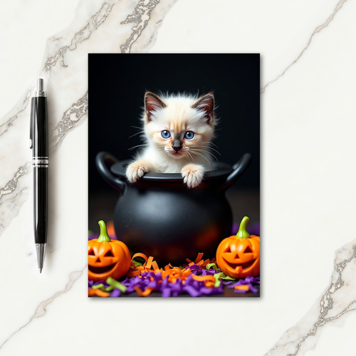 Little Pot Pals Spooky Hello Card thumbnail