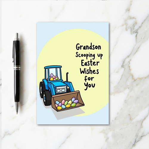 Loader Full Of Fun Happy Day Card