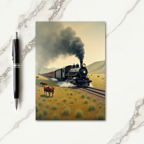 Locomotive Sweet Fathers Day Card