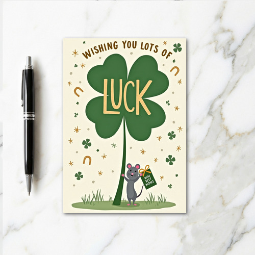 Lots Of Luck Mouse Gift Card