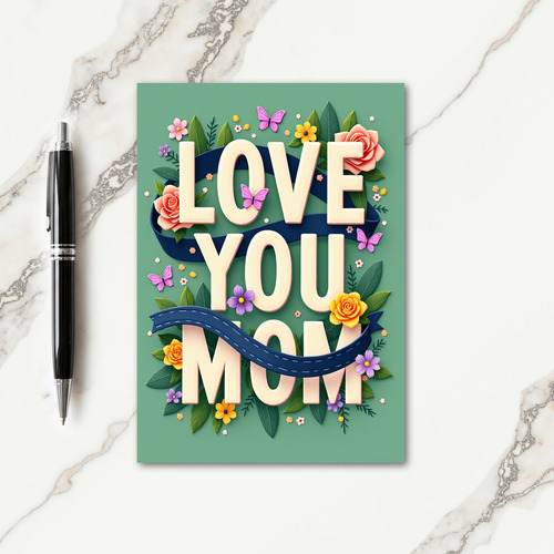 Love And Blooms Greeting Card