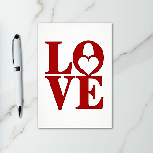 Love Heart Card
