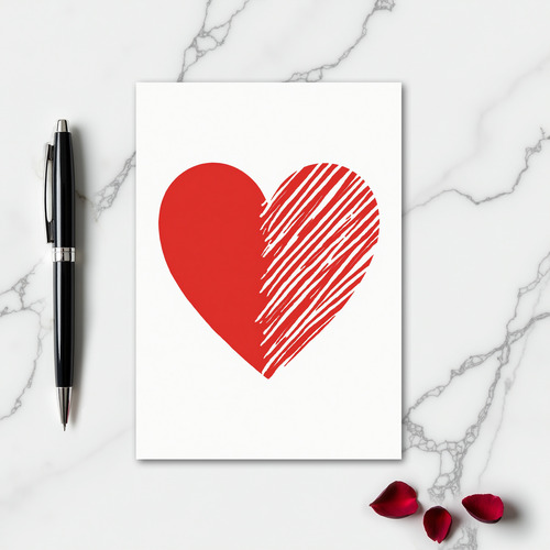 Love Heart Doodle Card