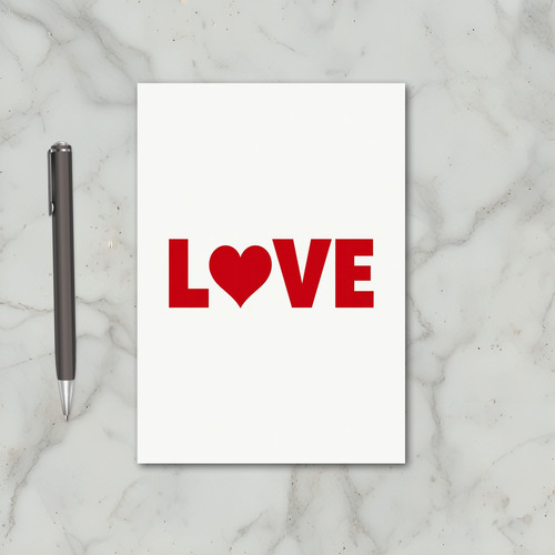 Love Heart Greeting Card