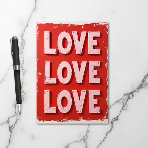 Love Love Love Red Card