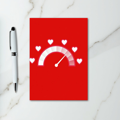 Love Meter Full For You Card