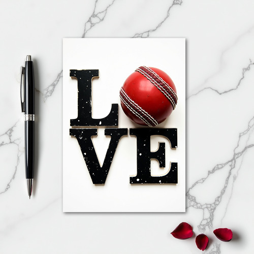 Love Minimalist Photo Card