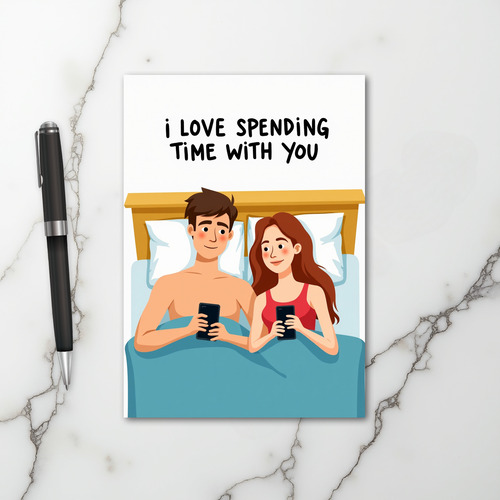 Love Our Time Together Phone Card