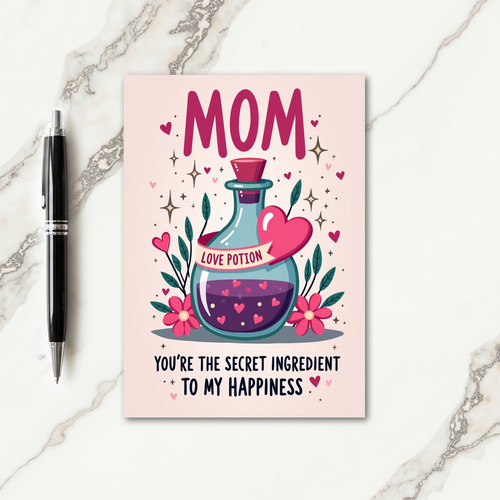 Love Potion Mom Greeting Card