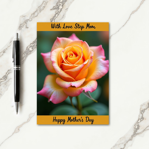 Love Step Mom Mothers Day Card