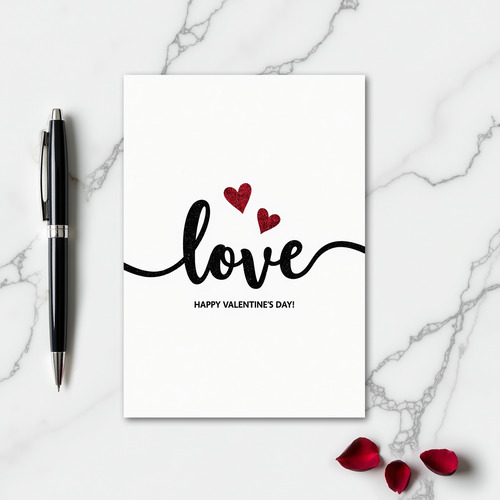 Love Valentines Day Greeting Card