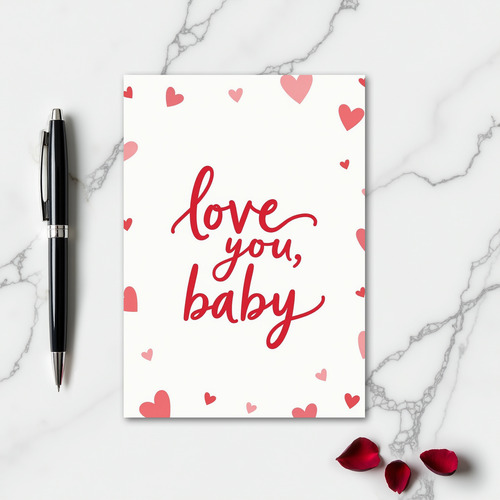 Love You Baby Special Card