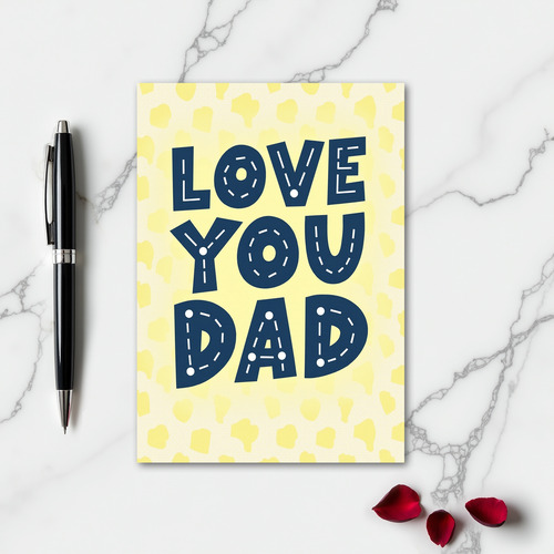 Love You Dad Best Roads Ever Card