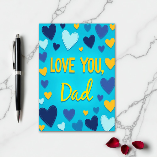 Love You Dad Happy Day Card