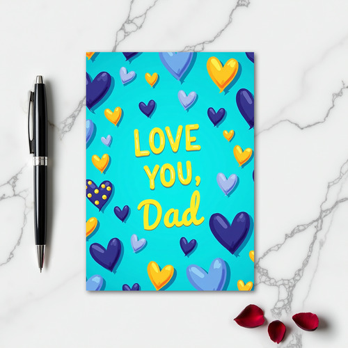 Love You Dad Heartfelt Card