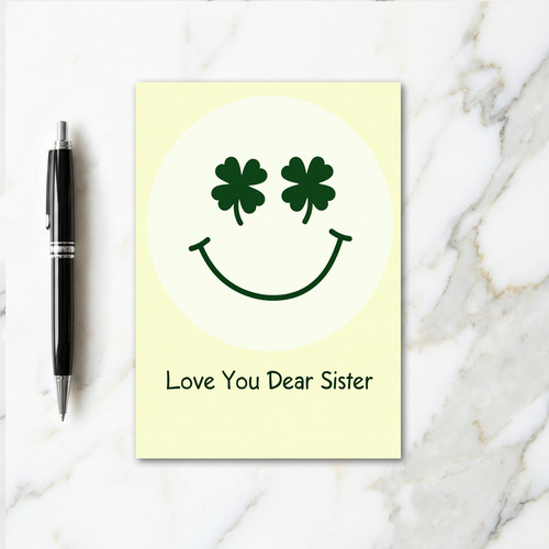 Love You Dear Sister Card