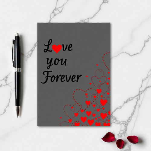 Love You Forever Art Card