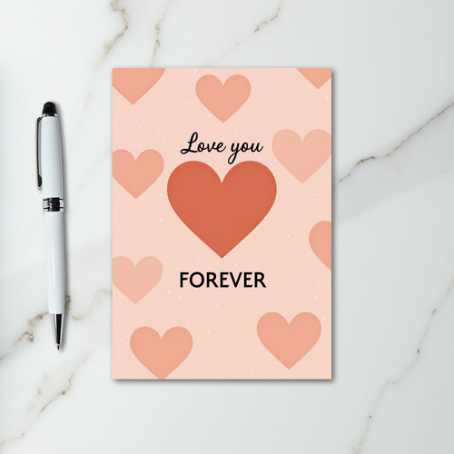 Love You Forever Valentine Card