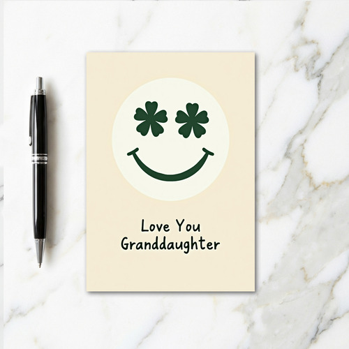 Love You Granddaughter Card
