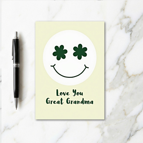 Love You Great Grandma Card