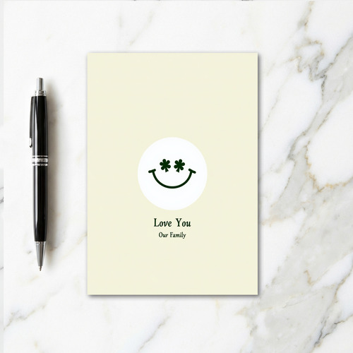 Love You Our Family Card