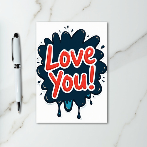 Love You Romantic Anniversary Card
