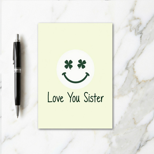 Love You Sister Simple Card