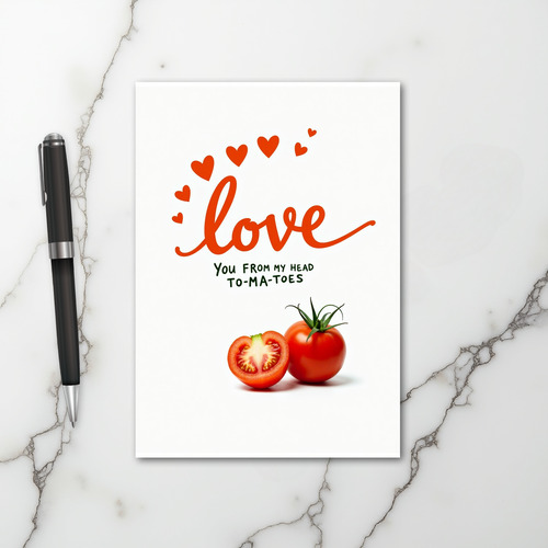 Love You To Ma Toes Card