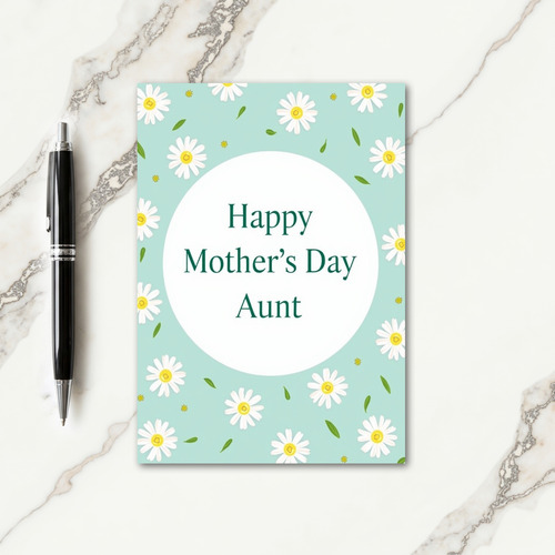 Lovely Aunt Mothers Day Card