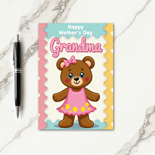 Lovely Bears Mothers Day Card