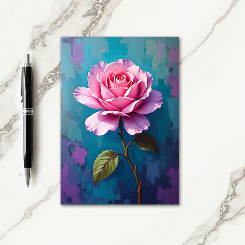 Lovely Birthday Rose Card