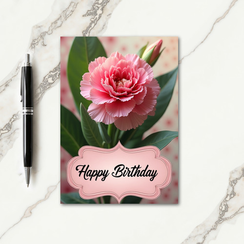 Lovely Birthday Ruffled Petal Card