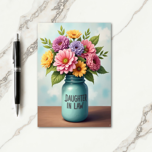 Lovely Daughter In Law Card
