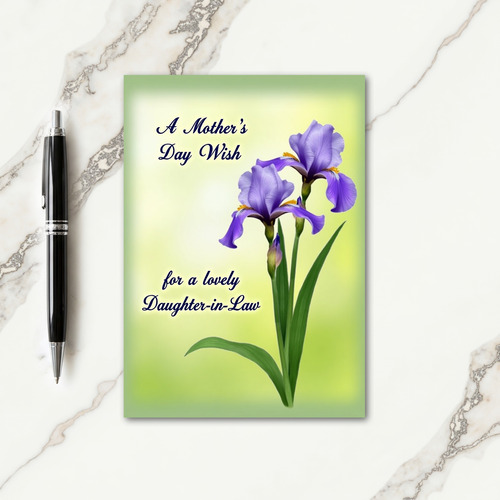 Lovely Daughterinlaw Card