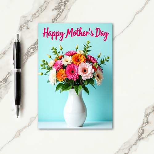Lovely Flowers Mothers Day Card